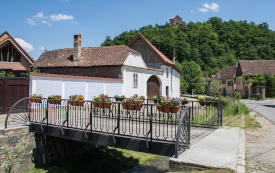 Strasse Cisnadioara Ferienhaus